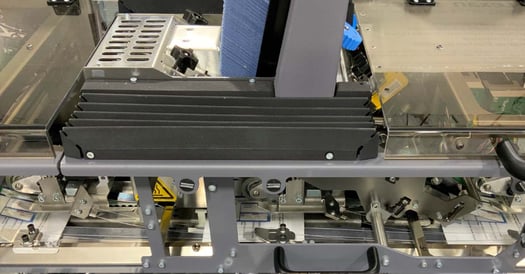 Stack multiple cards on a single carrier of mail inserter card attaching machine
